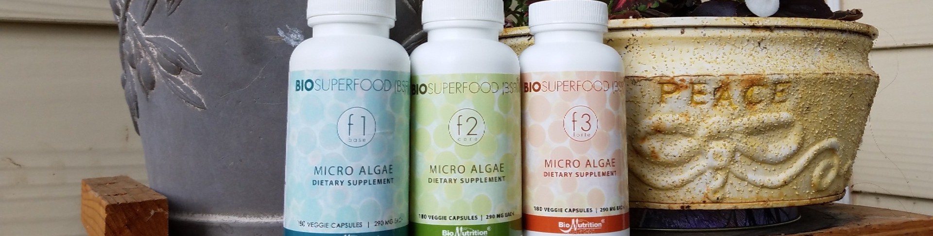 BioSuperfood comes in three formulas to accommodate different states of health.